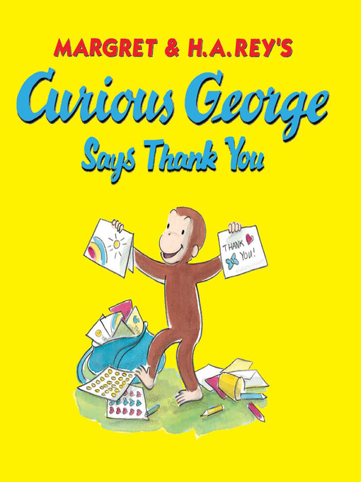 Cover image for Curious George Says Thank You